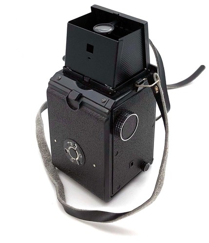 Soviet Lubitel 166 "Olympia 1980" LOMO 6x6cm Vintage TLR camera (120 roll film) - Picture 3 of 5