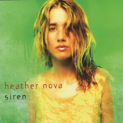 HEATHER NOVA Siren CD 1998 WORK / Sony OK 67953 hole punch in bar code