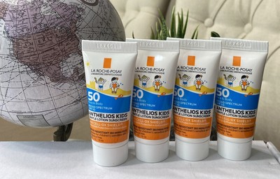 Bundle 4 La Roche Posay Anthelios SPF 50 Kids Sunscreen 0.5oz each- 2oz Total
