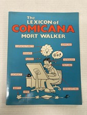 THE LEXICON OF COMICANA 1st EDITION 1980 MORT WALKER F/VF 7.0