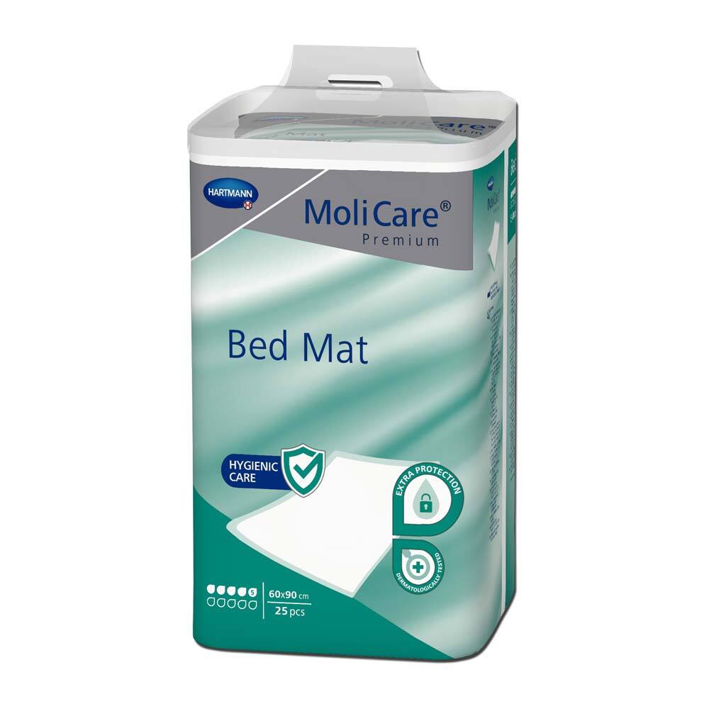 MoliCare Premium Bed Mat 5 Tropfen 60 x 90 cm Inkontinenzunterlagen 100 Stück