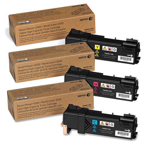 Kit 4 Toner Compatible Con Xerox Phaser 6500 6500n Work6505 - Foto 7