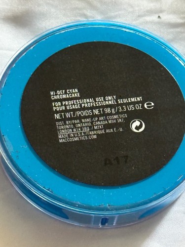 MAC CHROMACAKE 98g ml 3.3 US FL. OZ Choose your color RED BLUE BLACK PURPLE BLUE - Picture 42 of 51