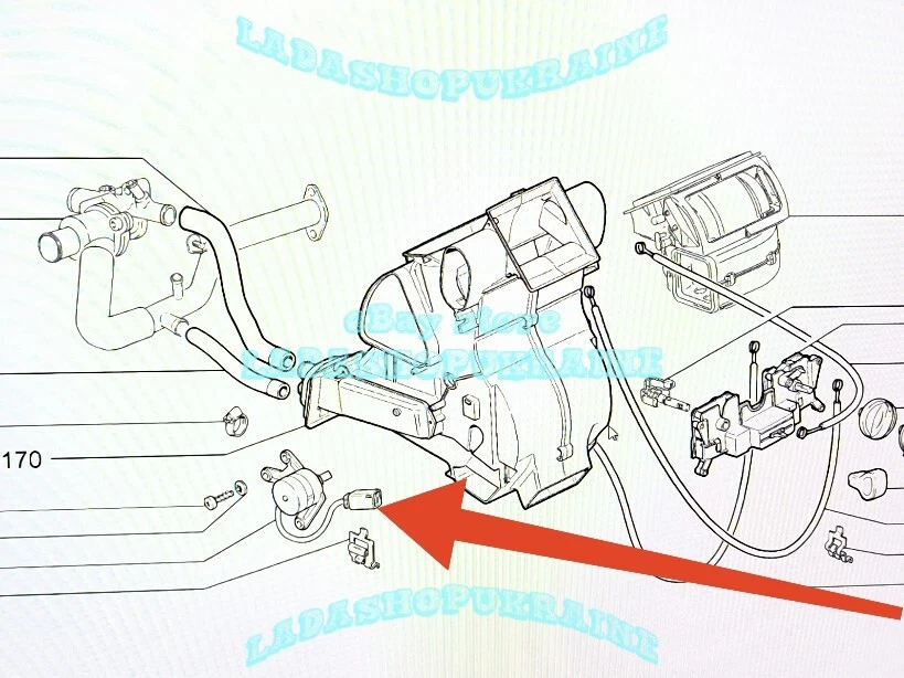 CALENTADOR MICROMOTOR ENGRANAJE LADA KALINA 1117 1118 1119 MICROMOTORREDUCTOR calentador Foto 2 de 4