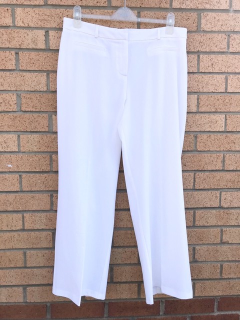 white trousers size 20