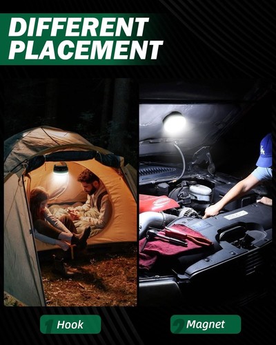 Campinglicht für Zelte, 5 Modi + 3 AAA-Batterien brandneu UK-Bestand - Bild 5 von 7