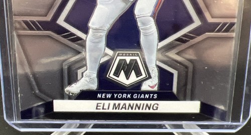 2022 Panini Mosaic #150 Eli Manning New York Giants FREE Shipping - Picture 3 of 4