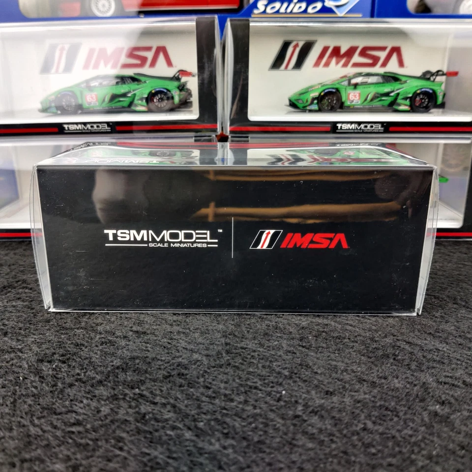 AUTO TSM MODELLO LAMBORGHINI HURACAN GT3 EVO2 #19 24H DAYTONA 2023 1:43 NUOVO.B - Immagine 3 di 4