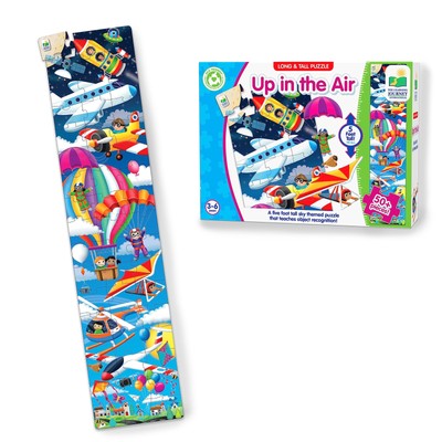 The Learning Journey Long & Tall Puzzle - Up in The Air- Kids Height Chart Pu...