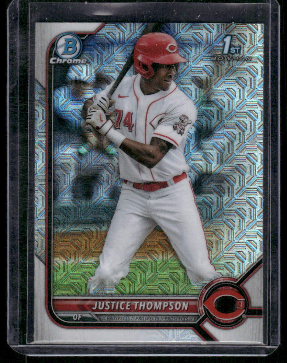 BCP-59 Justice Thompson 2022 Bowman Chrome Prospects Mojo