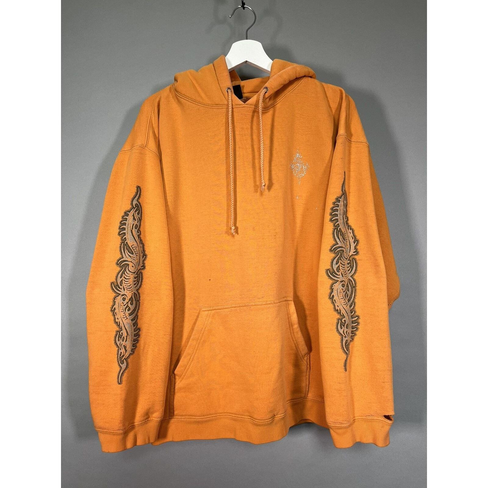 VINTAGE Y2K BULLHEAD DRAGON FLAMES JNCO STYLE SHIRT