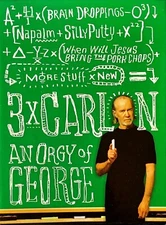 GEORGE CARLIN - AN ORGY OF GEORGE - 890 PAGE PAPERBACK IN SLIP COVER