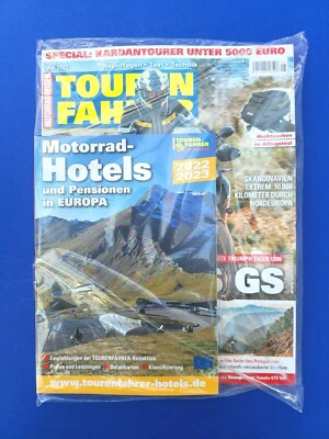 Motorrad Reisen Tourenfahrer Mai 2022 mit Motorrad-Hotels und Pensionen  NEU 