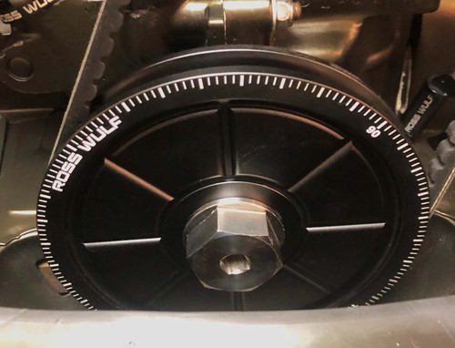 VW Crankshaft Pulley Bolt 36mm, Stainless Steel, Broached 1200-1600cc Upright - Picture 2 of 7