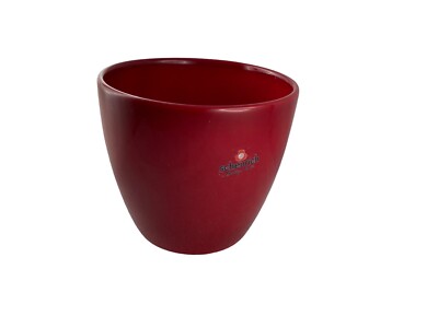 scheurich feeling home Rote Vase Made in GERMANY 920-14 Höhe 12cm  14cm Schlicht