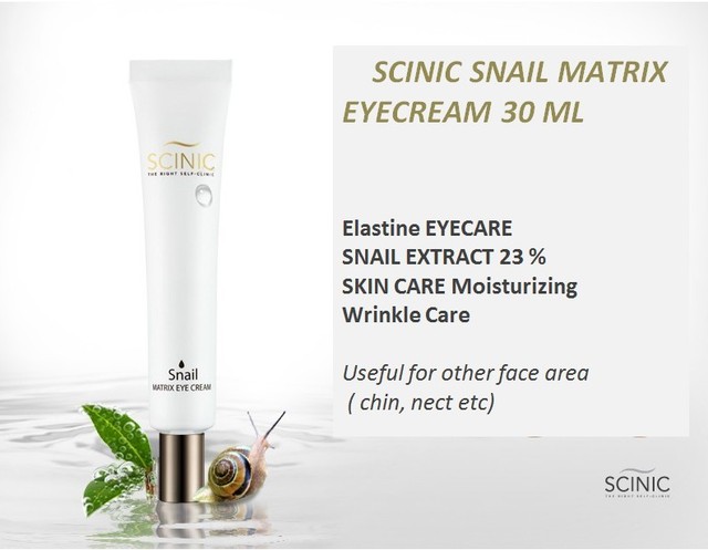 scinic matrix eye cream