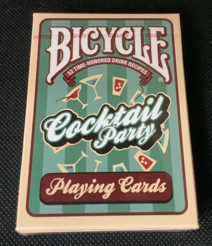 Bicycle Cocktail Party Playing Cards New Sealed  - Picture 1 of 4