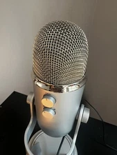 Blue Yeti Professional Multi-Pattern USB Microphone Silver