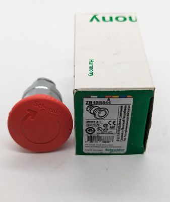 Schneider Electric Emergency Stop Switch Red ZB4BS844