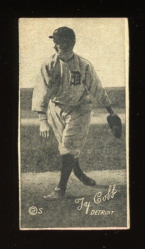 Ty Cobb [Hand Cut] 1923 W572 card