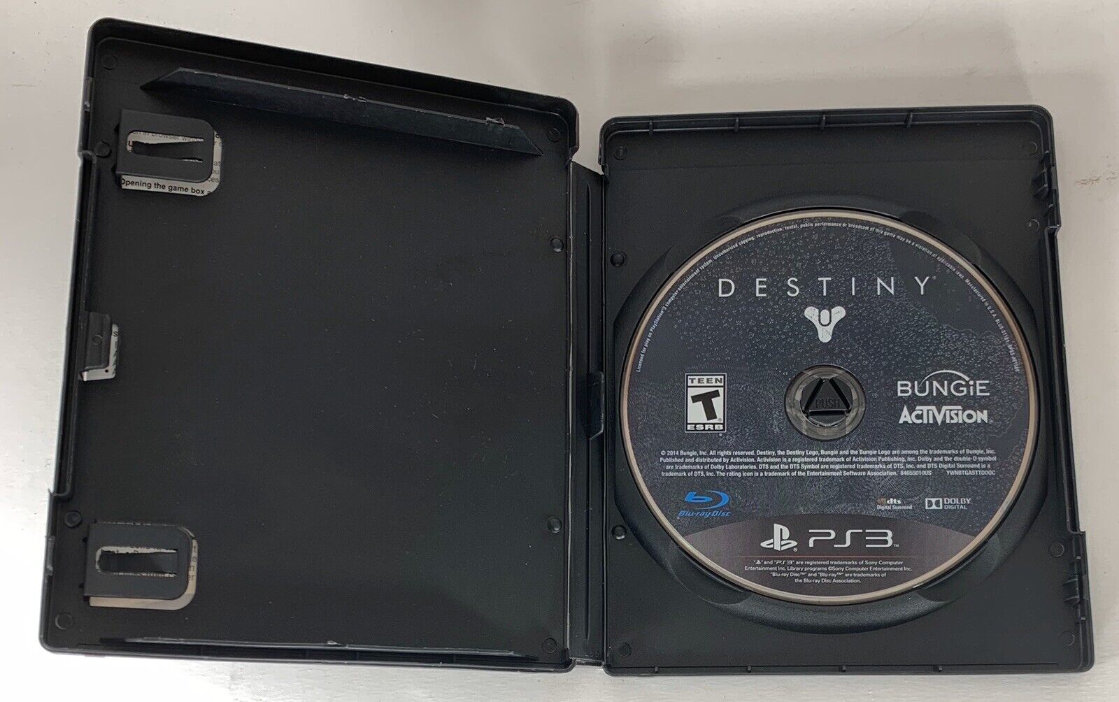 Destiny Sony PlayStation 3 PS3 Bungie Activision Havok Rad Game Tools Granny  47875846555