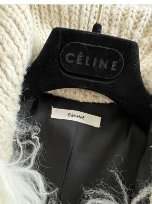 THAT 14K CELINE MONGOLIAN SHEARLING FUR COAT (FR34) NWT THAT 14K CELINE MONGOLIAN SHEARLING FUR COAT (FR34) NWT