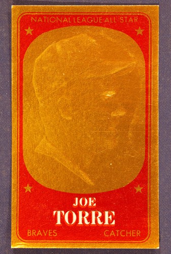 1965 Topps Embossed #12 Joe Torre EX+