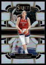 Stefanie Silver Prizm #9 2023-24 WNBA Panini Select Washington Mystics