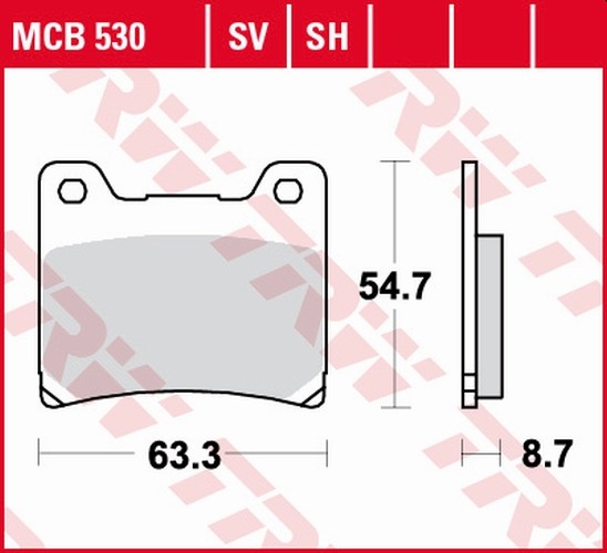 Plaquettes de frein arrière Yamaha XJ 900 S idéales pour les voyages à moto chargés
