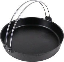 Chubu Corporation Tokiwa Iron Sukiyaki Pot With Black Handle, 30Cm, Fc150, Japa_