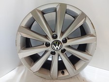 VW VOLKSWAGEN GOLF MK6 2008-2015 17" Alloy Wheel OEM Genuine 5G0601025DS