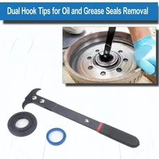 Seal Puller - Universal Oil and Grease Seal Removal Tool Dual Hook Tips