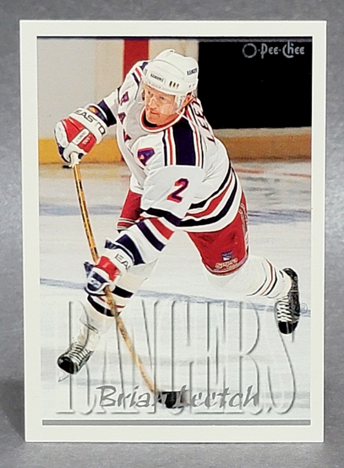 1995-96 Topps O-Pee-Chee Parallel #75 Brian Leetch