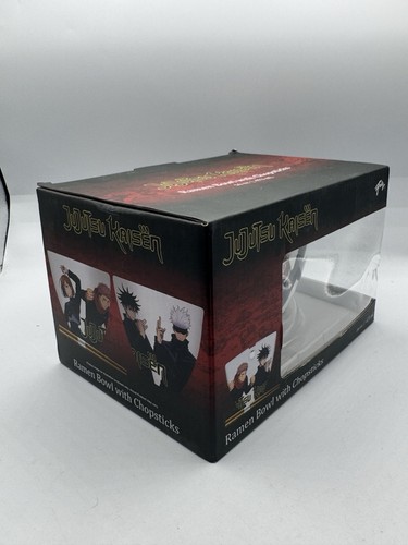 Just Funky Jujutsu Kaisen Ramen Bowl With Chopsticks 14 oz New anime - Picture 3 of 3