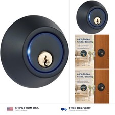 All-new Deadbolt Door Lock Set, ANSI/BHMA Grade 3 Enhanced Security Entry Dea...