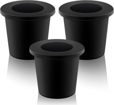 3 Pieces Patio Table Umbrella Hole Ring Insert Umbrella Table Ring Umbrella Cone