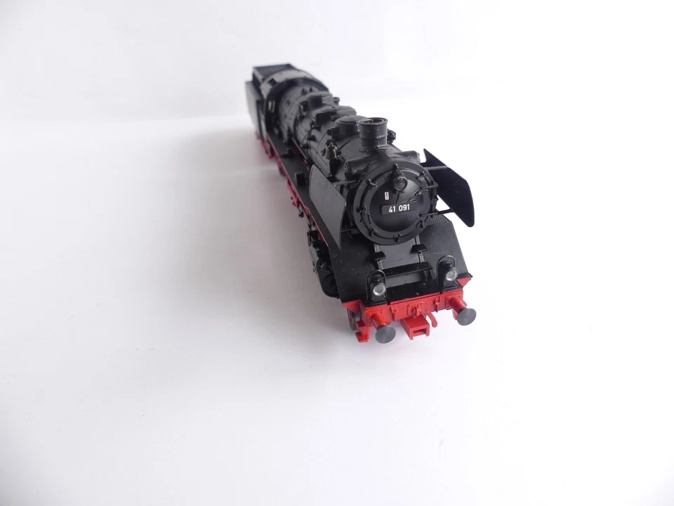 37921 / MARKLIN 3 RAILS HO LOCOMOTIVE A VAPEUR DE LA DB BR 41 091 DIGITAL SON - Photo 3/4