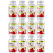 Stimula Blood Support Supplement for Healthy Blood Pressure - 12 Bottles