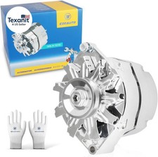 New Chrome 1 Wire Self Exciting Alternator High Output 120Amp Replacement for GM