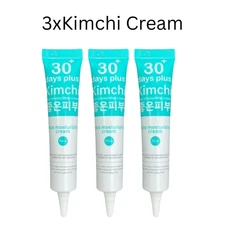 3x Kimchi Facial Face Cream Whitening Reduces Blemishes Freckles Dark Spots