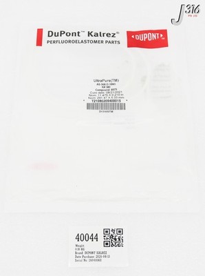 40044 DUPONT KALREZ AS-568 O-RING, COMPOUND:8575, D13105738 (NEW) K#380