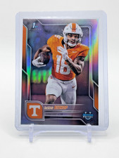 2025 Bowman University Chrome #67 DeSean Bishop Refractor Tennessee Volunteers
