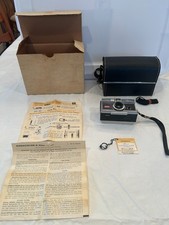 Vintage Kodak Instamatic 304 Camera, Instructions,  Carry Case- Untested