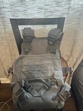 Mission Critical Action Tactical Vest Style Baby Carrier Gray 10415G Dad Gear