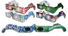Christmas 3D Glasses - Holiday Eyes (R) 5 Pair Variety... 
