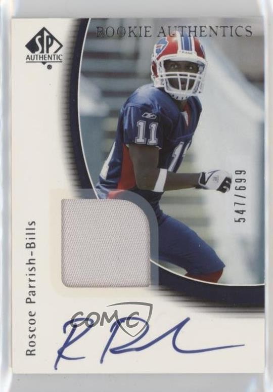 Roscoe Parrish SP Authentic #233 Autograph