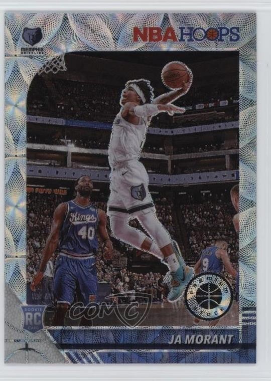 2019-20 Panini NBA Hoops Premium Stock Silver Scope Prizm Ja Morant #259 1s2l