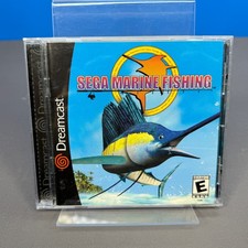 SEGA DREAMCAST SEGA MARINE FISHING GAME COMPLETE CIB