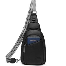 7L Sling Bag Crossbody Bags for Women Fanny Packs Purses Cross Body Bag 1-black