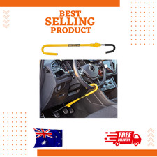 Germany AutoSafe Pedal to Steering Wheel Lock with Clutch Break Anti-Theft Secur